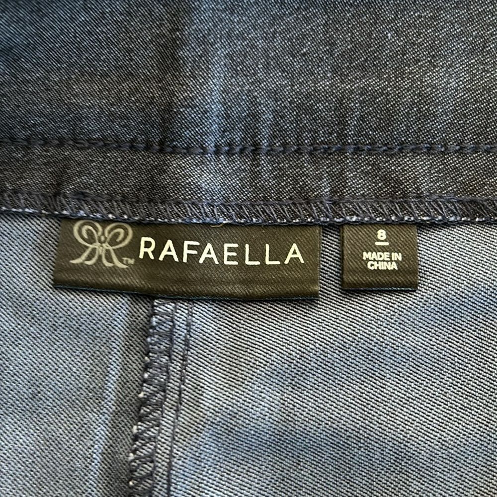 NEW Rafaella Dark Navy Stretch Shorts - Picture 4 of 6